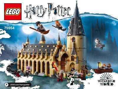 LEGO onderdeel Hogwarts Great Hall (75954-1)