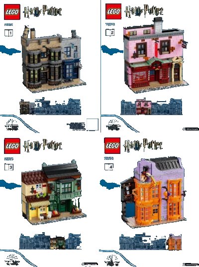 LEGO onderdeel Diagon Alley (75978-1)