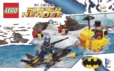 LEGO onderdeel Batman: The Penguin Face off (76010-1)