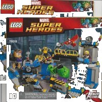 LEGO part Hulk Lab Smash 76018-1