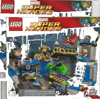 LEGO onderdeel Hulk Lab Smash (76018-1)