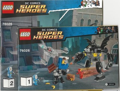 LEGO part Gorilla Grodd Goes Bananas (76026-1)