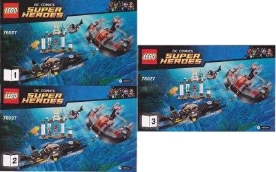 LEGO onderdeel Black Manta Deep Sea Strike (76027-1)