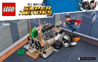 LEGO onderdeel Clash of the Heroes (76044-1)