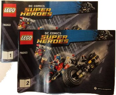 LEGO part Gotham City Cycle Chase (76053-1)