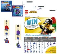 LEGO part Mighty Micros: Superman vs. Bizarro 76068-1