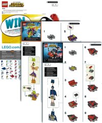 LEGO onderdeel Mighty Micros: Batman vs. Killer Moth 76069-1