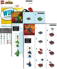 LEGO part Mighty Micros: Spider-Man vs. Scorpion 76071-1