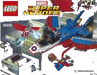 LEGO part Captain America Jet Pursuit 76076-1
