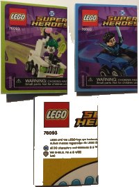 LEGO part Mighty Micros: Nightwing vs. The Joker 76093-1