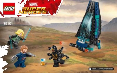 LEGO onderdeel Outrider Dropship Attack (76101-1)