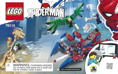 LEGO onderdeel Spider-Man's Spider Crawler (76114-1)