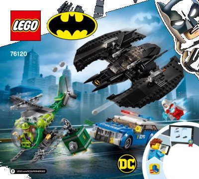 LEGO onderdeel Batman Batwing and The Riddler Heist (76120-1)