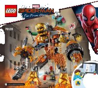 LEGO onderdeel Molten Man Battle 76128-1