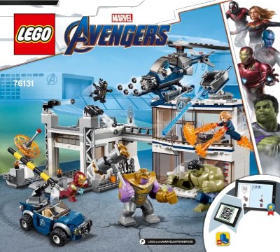 LEGO onderdeel Avengers Compound Battle (76131-1)