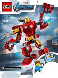 LEGO part Iron Man Mech 76140-1