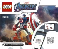 LEGO part Captain America Mech Armor 76168-1