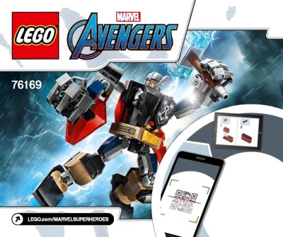 LEGO onderdeel Thor Mech Armor (76169-1)