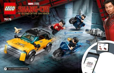 LEGO onderdeel Escape from The Ten Rings (76176-1)
