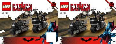 LEGO part Batman & Selina Kyle Motorcycle Pursuit (76179-1)