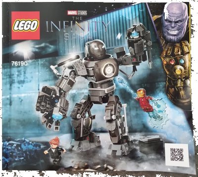 LEGO onderdeel Iron Man: Iron Monger Mayhem (76190-1)