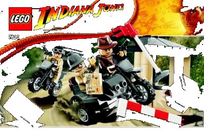 LEGO onderdeel Indiana Jones Motorcycle Chase (7620-1)
