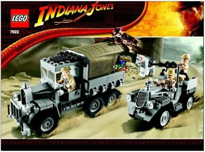 LEGO onderdeel Race for the Stolen Treasure (7622-1)