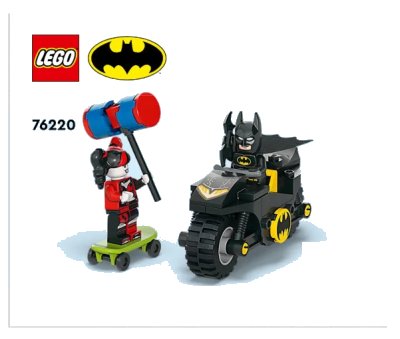 LEGO onderdeel Batman versus Harley Quinn (76220-1)