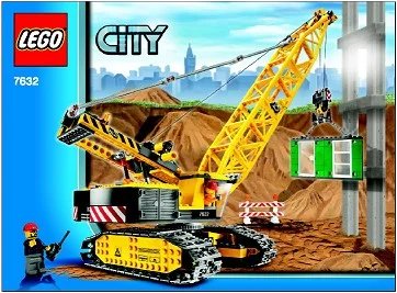 LEGO onderdeel Crawler Crane (7632-1)