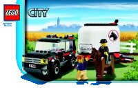 LEGO part 4WD with Horse Trailer 7635-1
