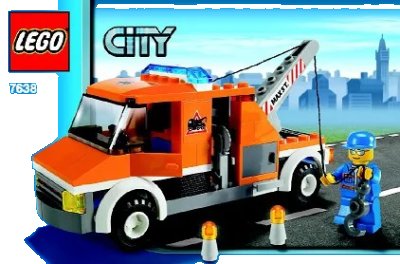 LEGO onderdeel Tow Truck (7638-1)