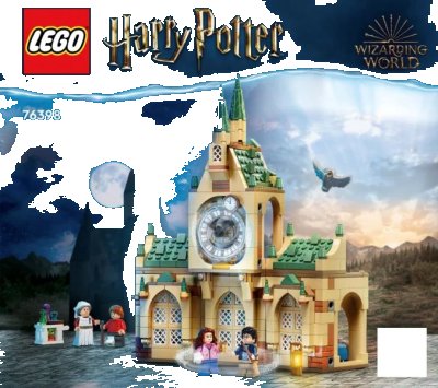 LEGO onderdeel Hogwarts Hospital Wing (76398-1)