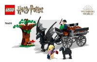 LEGO part Hogwarts Carriage and Thestrals 76400-1