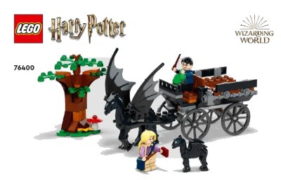 LEGO onderdeel Hogwarts Carriage and Thestrals (76400-1)