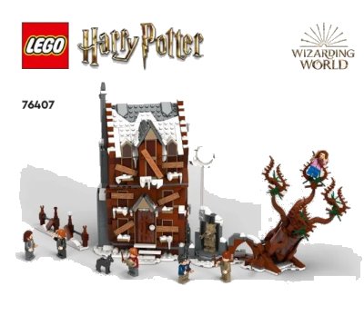 LEGO onderdeel The Shrieking Shack & Whomping Willow (76407-1)