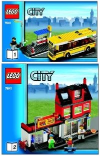 LEGO onderdeel City Corner 7641-1
