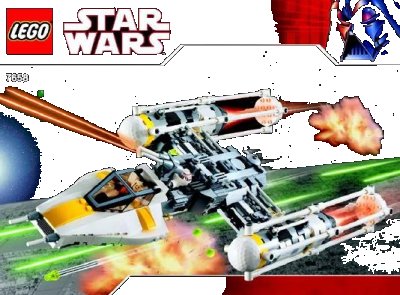 LEGO onderdeel Y-wing Fighter (7658-1)