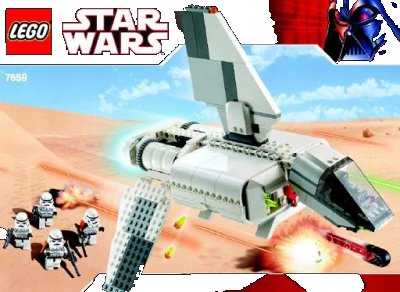 LEGO onderdeel Imperial Landing Craft (7659-1)