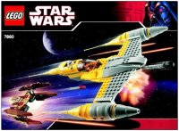 LEGO part Naboo N-1 Starfighter and Vulture Droid 7660-1