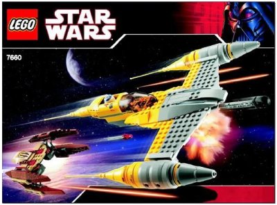 LEGO onderdeel Naboo N-1 Starfighter and Vulture Droid (7660-1)