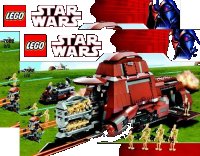 LEGO part Trade Federation MTT 7662-1