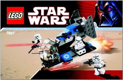 LEGO onderdeel Imperial Dropship (7667-1)