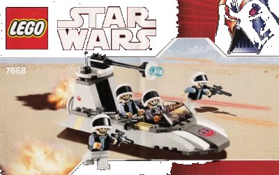 LEGO onderdeel Rebel Scout Speeder (7668-1)