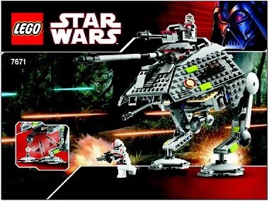 LEGO onderdeel AT-AP Walker (7671-1)