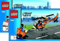 LEGO part Helicopter Transporter 7686-1