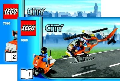 LEGO onderdeel Helicopter Transporter (7686-1)