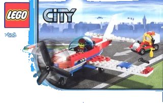 LEGO onderdeel Sports Plane (7688-1)
