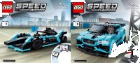 LEGO part Formula E Panasonic Jaguar Racing GEN2 Car & Jaguar I-PACE eTROPHY 76898-1