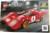 LEGO part 1970 Ferrari 512 M 76906-1