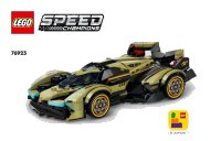LEGO part Lamborghini Lambo V12 Vision Gran Turismo 76923-1